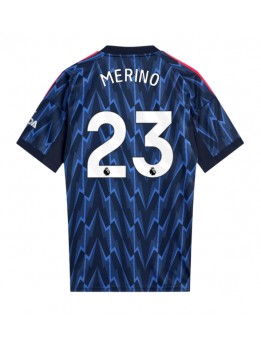 Arsenal Mikel Merino #23 Replika Borta Kläder 2025-26 Kortärmad
